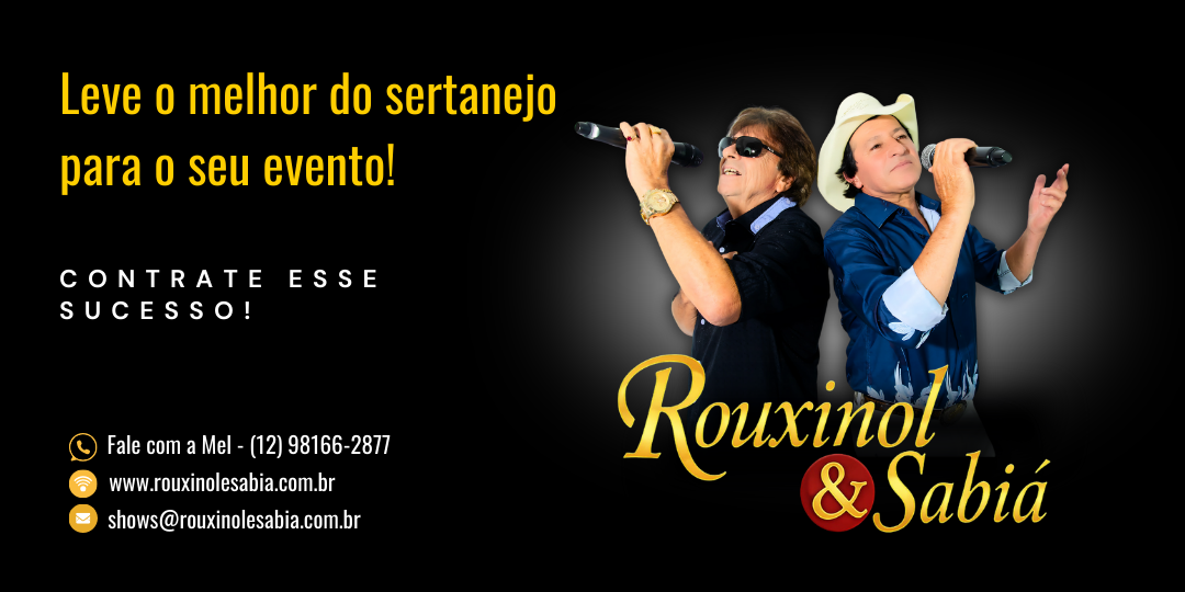 O melhor do sertanejo está a um passo do seu evento!