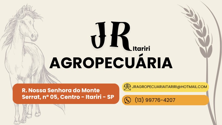 ​🌾✨ Conheça a JR Itariri Agropecuária! 🐴🌾